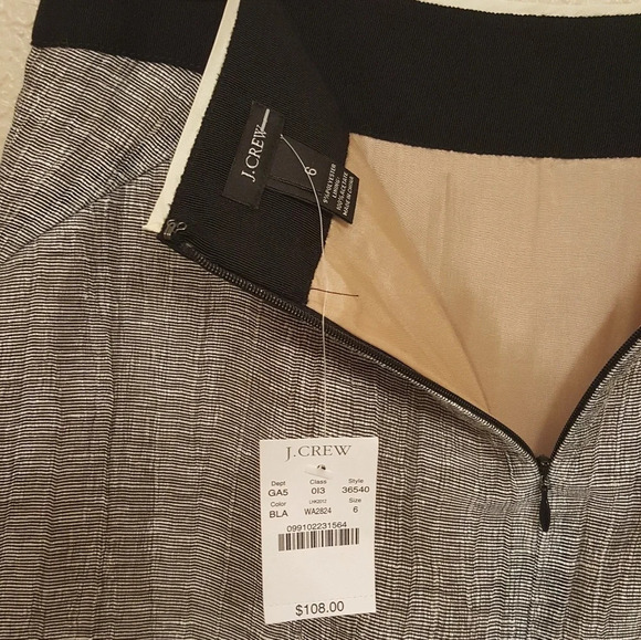 J.crew striped ripple pencil skirt - Picture 3 of 8